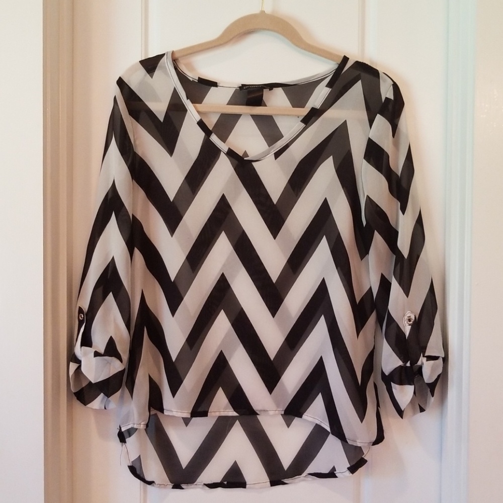 Chevron blouse